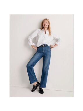 Madewell Perfect Vintage Wide Leg Jeans Leifland Wash- Women's Size 31